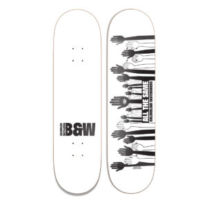 Colorblind Black and White COLLECTION ALL THE SAME DECK 8.0″